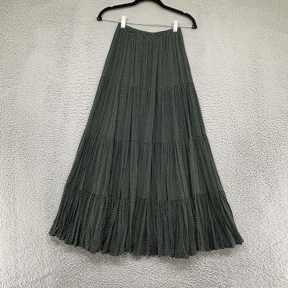 Vintage Y2K Karen Kane Maxi Skirt Womens XS Cottagecore Prairie Ditsy Floral